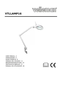 Notice VELLEMAN VTLLAMP16 Non catégorisé