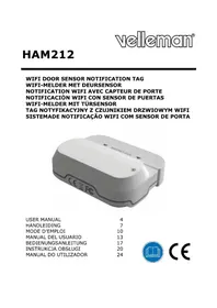 Notice VELLEMAN HAM212 Système d'alarme