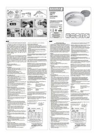 Notice Bavaria BARM2RF Détecteur de fumée