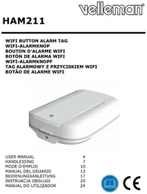 Notice VELLEMAN HAM211 Système d'alarme