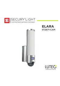 Notice Lutec ELARA ST2671CAM Caméra de surveillance
