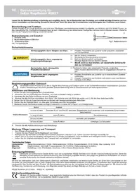 Notice Goobay 40657 Bouchon d'oreille