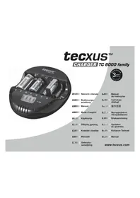 Notice Tecxus TC 6000 FAMILY Chargeur de piles