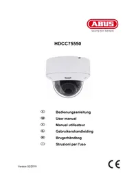 Notice ABUS HDCC75550 Caméra de surveillance