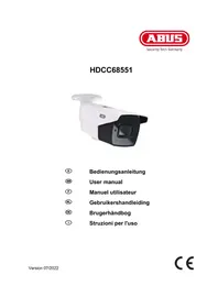 Notice ABUS HDCC68551 Caméra de surveillance