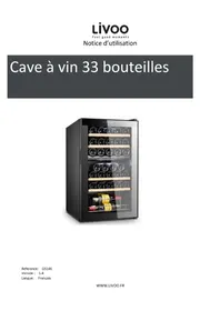 Notice LIVOO GS146 Cave à vin
