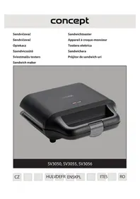 Notice Concept SV3055 Grille pain