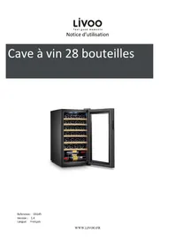 Notice LIVOO GS145 Cave à vin