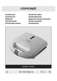 Notice Concept SV3021 Grille pain