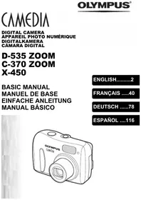 Notice OLYMPUS X-450 Appareil photo