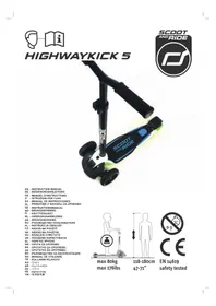 Notice Scoot & Ride HIGHWAYKICK 5 Scooter