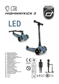 Notice Scoot & Ride HIGHWAYKICK 3 Scooter