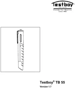 Notice Testboy TB 55 équipements de mesure