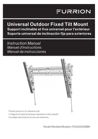 Notice Furrion F2AA002ABBK Montaje en pared