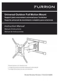 Notice Furrion F2AA001ABBK Montaje en pared