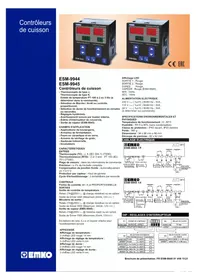Notice Emko ESM-9944-N Contrôleur de température