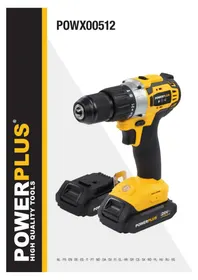 Notice PowerPlus POWX00512 Bormașină