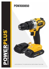 Notice PowerPlus POWX00850 Bormașină