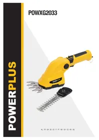 Notice PowerPlus POWXG2033 Tăietoare de gard viu