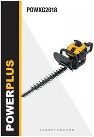 Notice PowerPlus POWXG2018 Tăietoare de gard viu