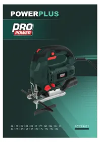 Notice PowerPlus POWP4071 Пила