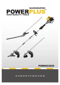 Notice PowerPlus POWXG3025 Tăietoare de gard viu