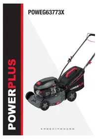 Notice PowerPlus POWEG63773X Mașină de tuns iarba