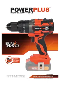 Notice PowerPlus POWDP15220 Bormașină