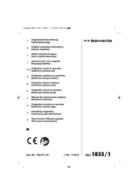 Notice Bavaria BEC 1835/1 Scie