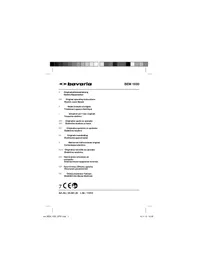 Notice Bavaria BEM 1030 Tondeuse à gazon