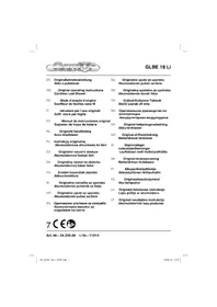 Notice Gardol GLBE 18 LI Blåser