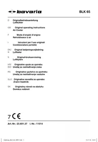 Notice Bavaria BLK 65 Climatisation