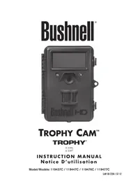 Notice BUSHNELL TROPHY CAM HD 119447C Uncategorized