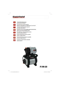 Notice Pattfield PE-HW 650 Pompe à eau