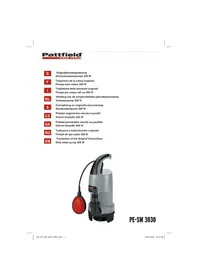 Notice Pattfield PE-SW 3030 Pompe à eau
