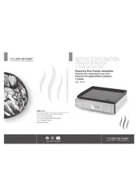 Notice RIVIERA & BAR QPL1045 Grill plate