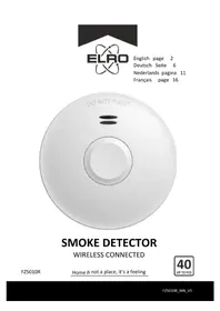 Notice ELRO FZ5010R Détecteur de fumée