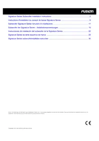 Notice Fusion SG-F77W Haut-parleur