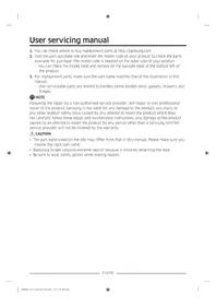 Notice SAMSUNG BRD27703EWW фрижидер