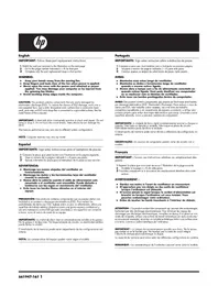 Notice HP TOUCHSMART 520-1060LA Ordinateur de bureau