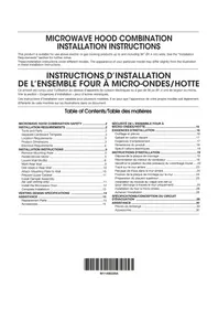 Notice WHIRLPOOL YWMH78519LZ Four micro-onde