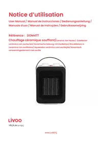 Notice LIVOO DOM477 Riscaldamento