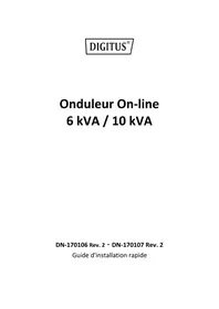 Notice Digitus DN-170107 Serveur