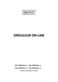 Notice Digitus DN-170094 Serveur
