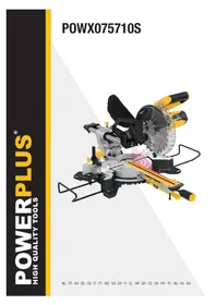 Notice PowerPlus POWX075710S Пила