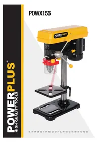 Notice PowerPlus POWX155 Urbjmašīna
