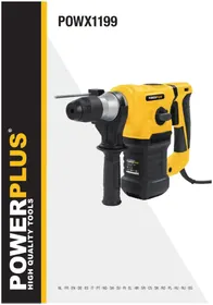 Notice PowerPlus POWX1199 Bormașină
