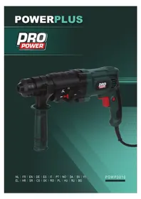 Notice PowerPlus POWP3010 Bormașină
