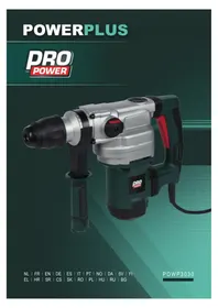 Notice PowerPlus POWP3030 Bormașină