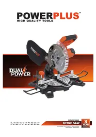 Notice PowerPlus POWDP2550 Пила
